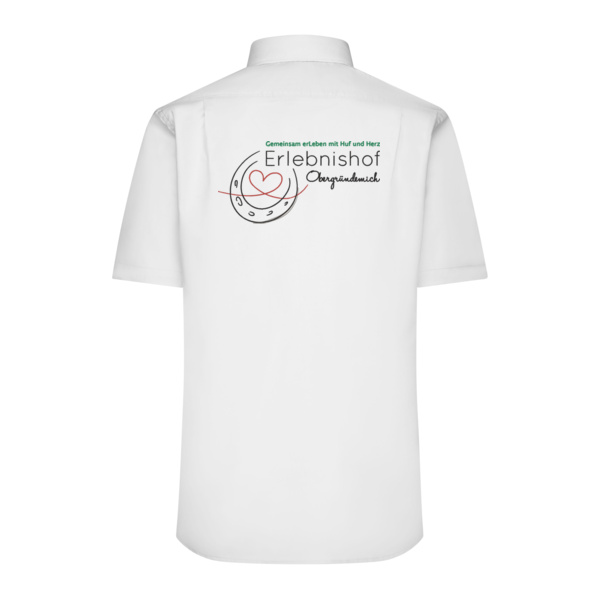 Rückenstick - Men's Shirt Short-Sleeved Micro-Twill Miniaturansicht