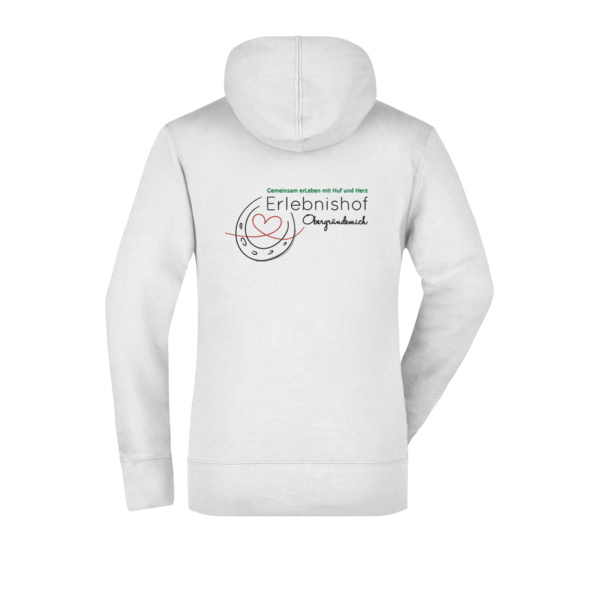 Rückenstick - Ladies' Hooded Sweat Miniaturansicht