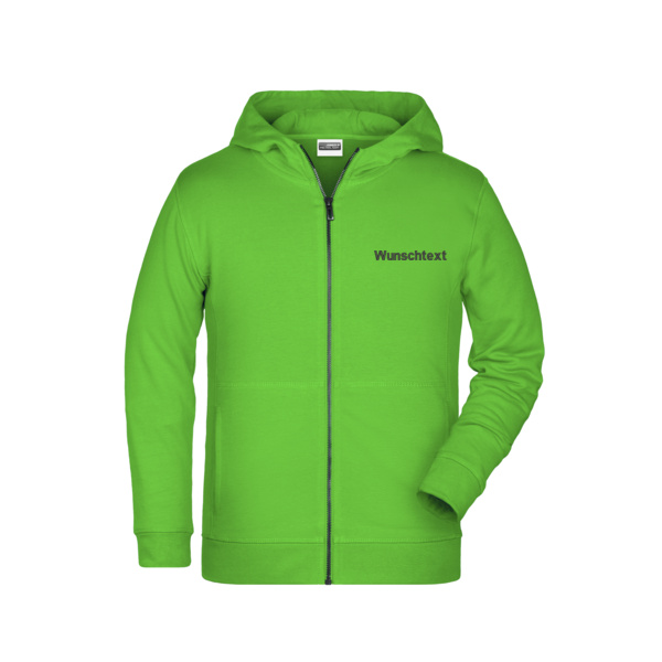 Rückenstick + Name - Children's Zip Hoody   OCS Blended & RCS Miniaturansicht